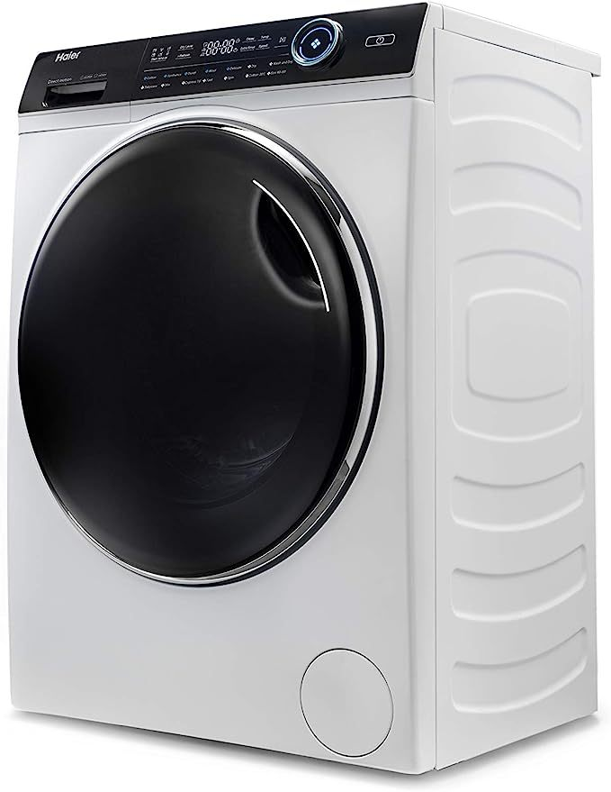 Haier HWD100-B14979S Freestanding Washer Dryer, Direct Motion and LED Display, 1400RPM 10kg Load, Graphite [Energy Class D]