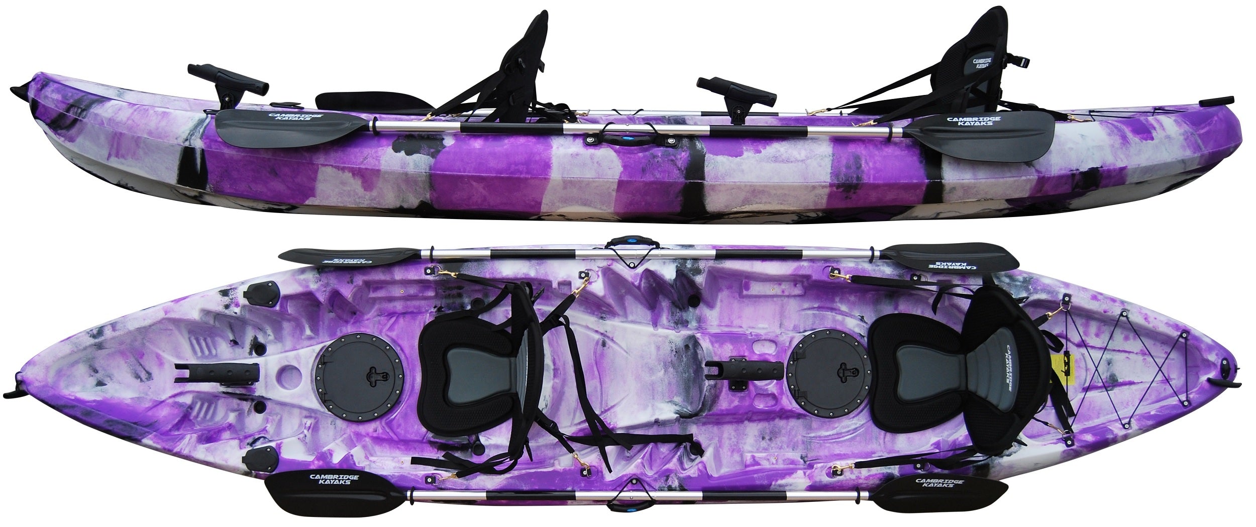 SUNFISH DOUBLE SIT ON TOP LEISURE FISHING KAYAK