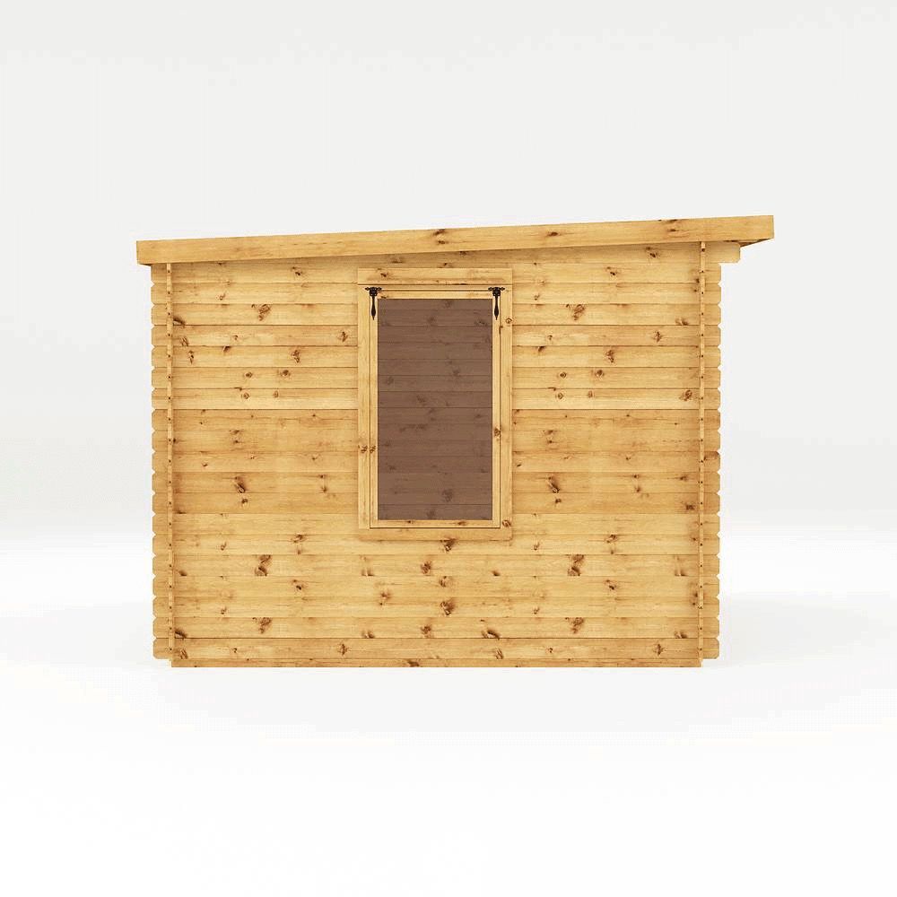 Mercia 4M x 4m Grizedale Log Cabin -- 19mm