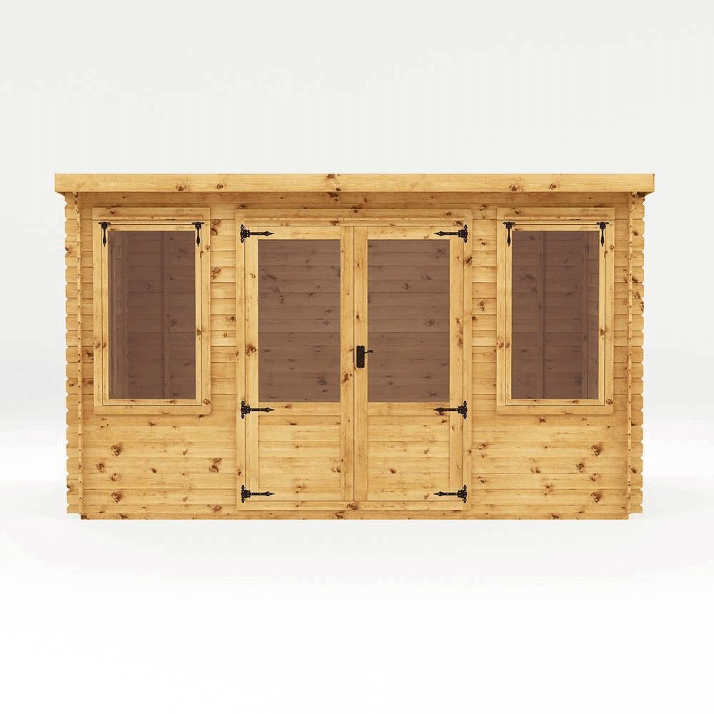 Mercia 4M x 4m Grizedale Log Cabin -- 19mm