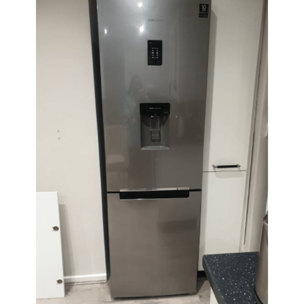 RB31FDRNDSA – freestanding – 308 litres – A+ – metallic fridge-freezer – fridge-freezers (freestanding, graphite, metallic, up-right, LED, glass, 308 litres) [Energy Class A+]