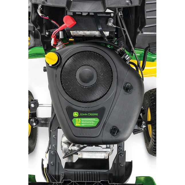 John Deere S100 17.5-HP Side By Side Hydrostatic 42-in Riding Lawn Mower with Mulching Capability