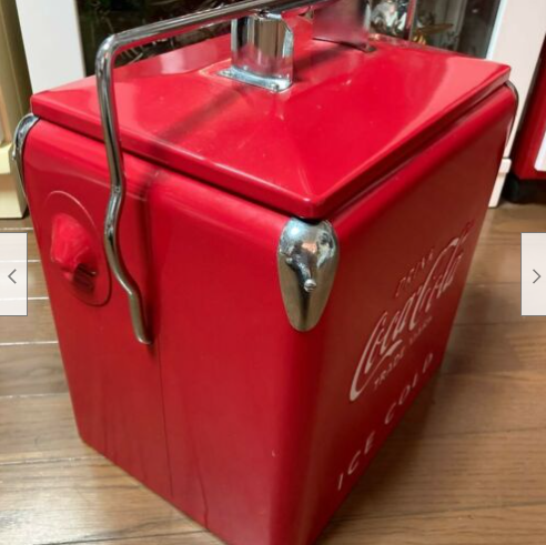 Coca Cola Red box Limited rare cooler RETRO model case drink esky cool cooler