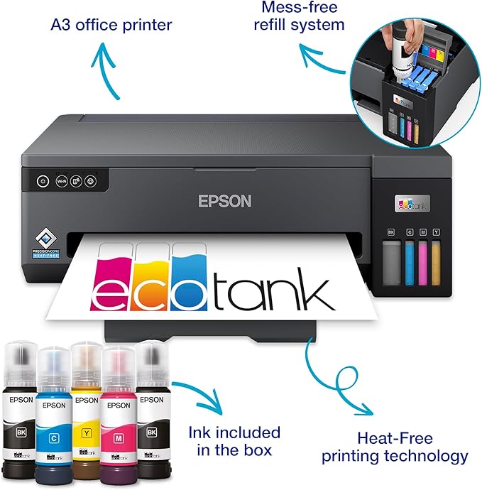 Epson EcoTank ET-14100 A3 Ink Tank Printer, With Up To 2 Years Worth Of Ink Included