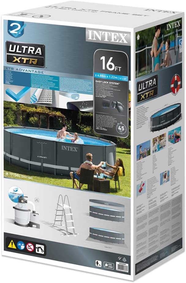 16Ft X 48In Ultra Xtr Frame Pool Set