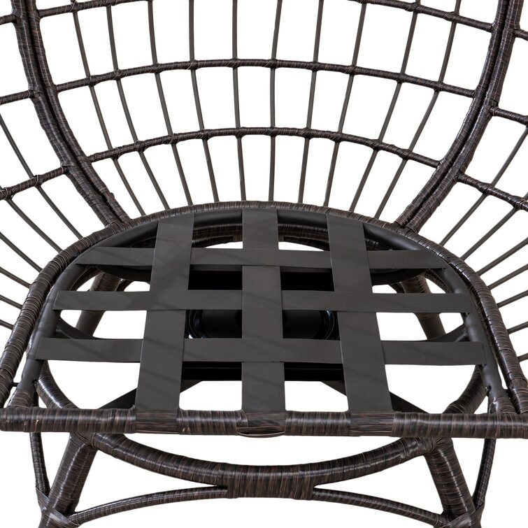 Swivel Patio Chair with Cushions