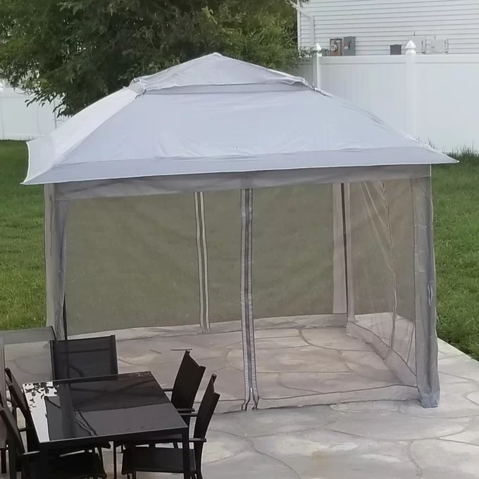Bayfield 10.8 Ft. W x 10.8 Ft. D Steel Pop-Up Gazebo