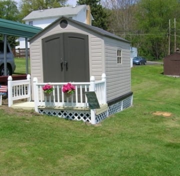 LIFETIME 6405 8 X 10 PLASTIC SHED