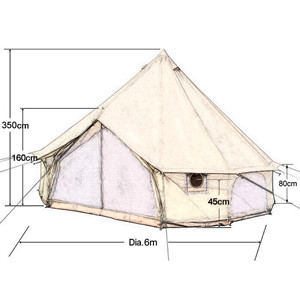 6m bell tent