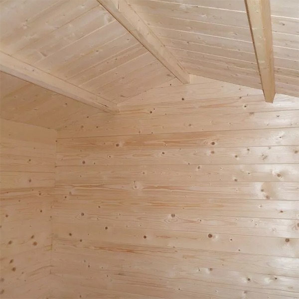 7 x 7 feet. Tongue and Groove Summer House