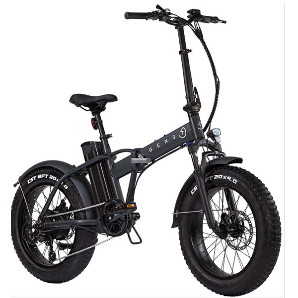 3-Groove Foldable Electric Bike
