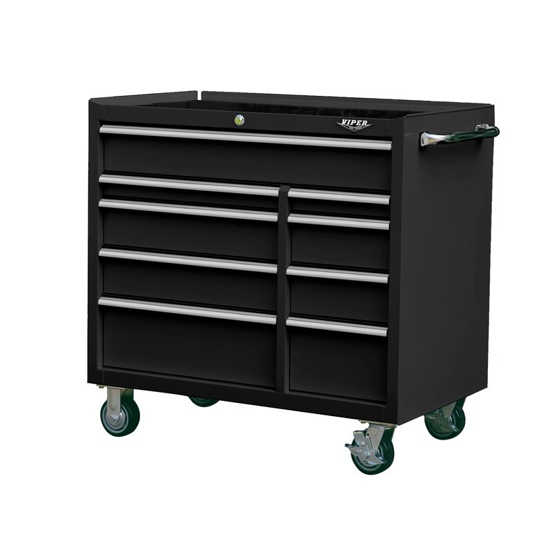 Premium series 41.5 wide 9 drawer bottom folding cabinet