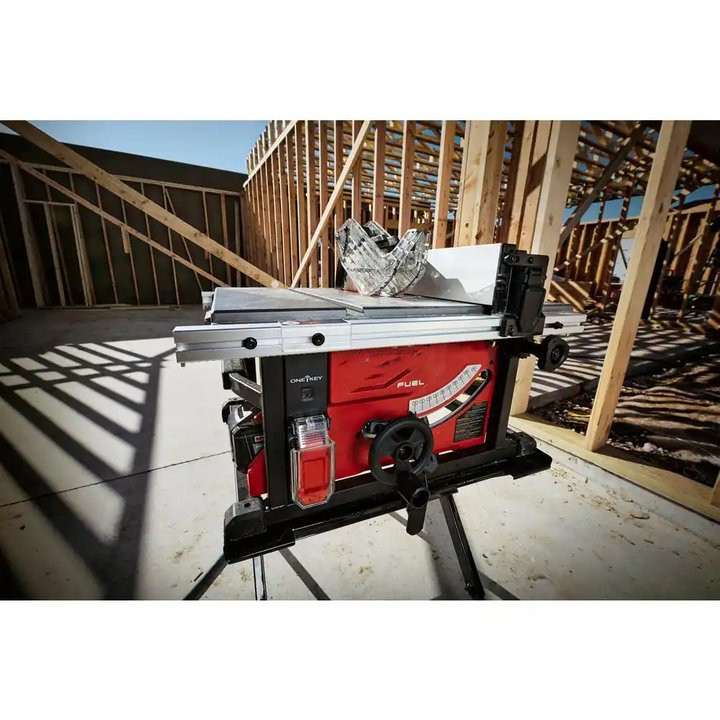 M18 FUEL ONE-KEY 18- volt Lithium-Ion Brushless Cordless 8-1/4 in. Table Saw Kit W/ (1) 12.0Ah Battery & Rapid Charger