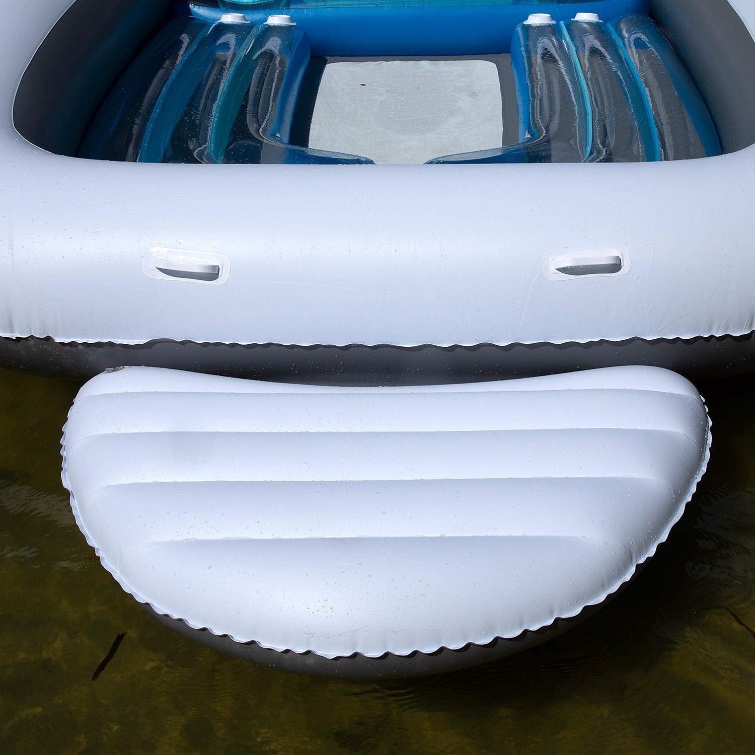 6-Person Inflatable Bay Breeze Boat Island Party Island