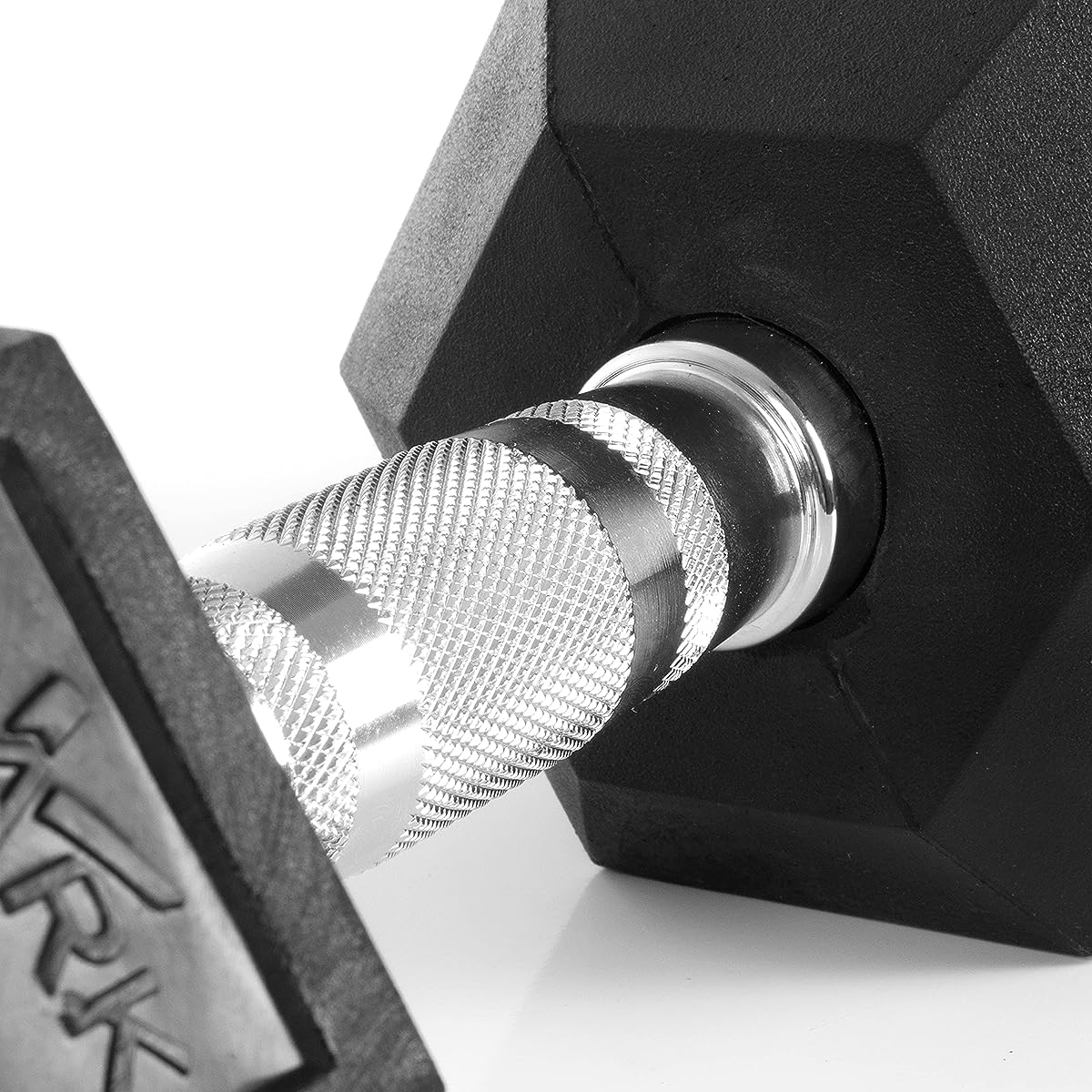 XMark 380 lb Hex Dumbbell Set and Heavy Dumbbell Rack