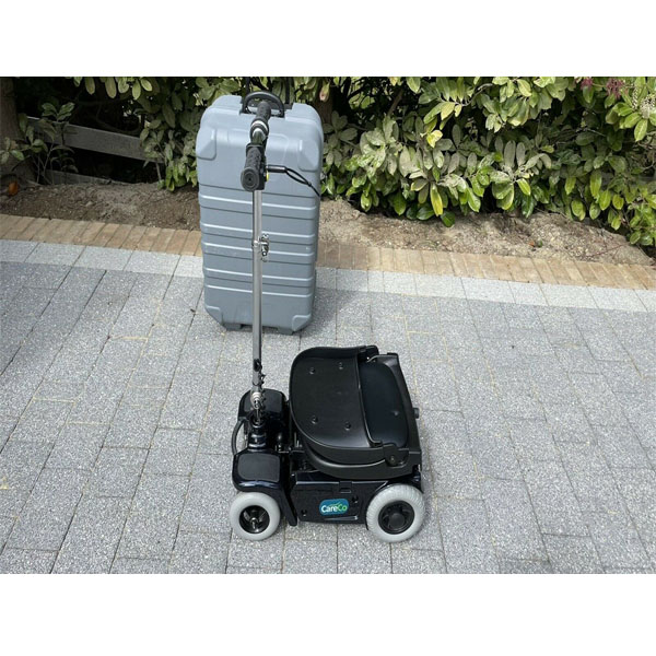 CareCo Scootcase Folding Portable Travel Mobility Scooter - Blu