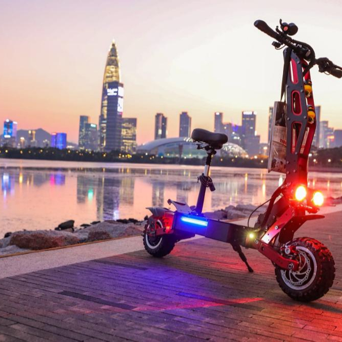 2000w High power long battery life Off-road Foldable Adult Electric scooter