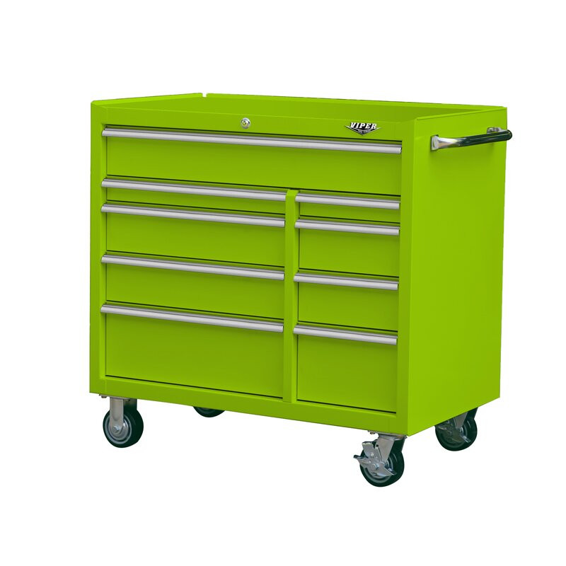 Premium series 41.5 wide 9 drawer bottom folding cabinet