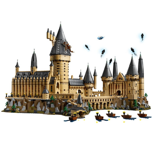 LEGO Harry Potter Hogwarts Castle 71043 Castle model building kit, including Harry Potter characters Griffindor, Herbab, etc. (6,020 pieces)