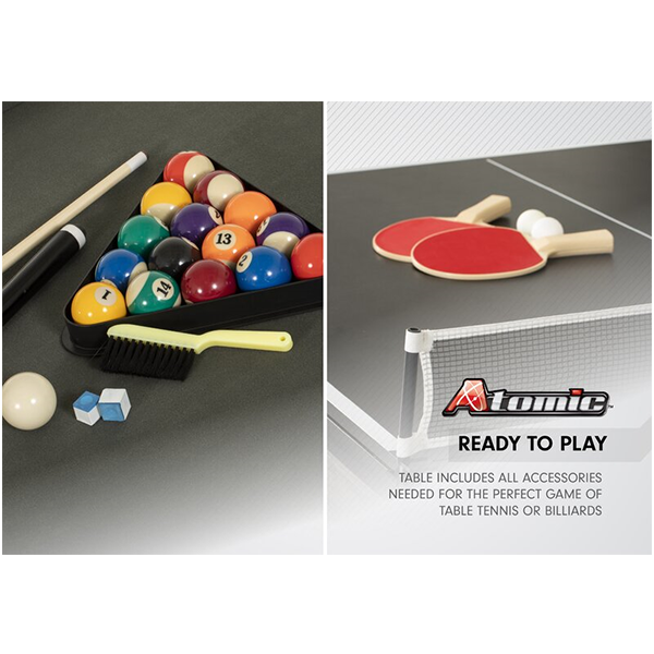 7' pool table dining table ping pong table