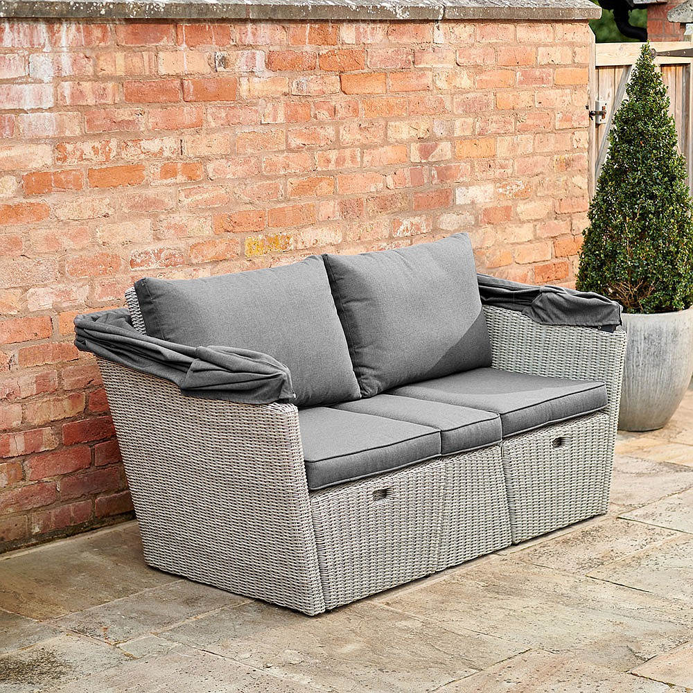 Kettler Palma Daybed – White Wash