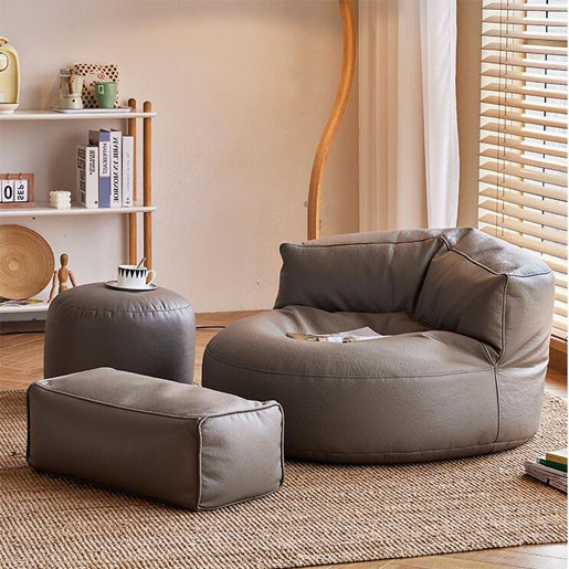 Modern single sofa household small apartment living room bedroom sofa balcony lounge chair