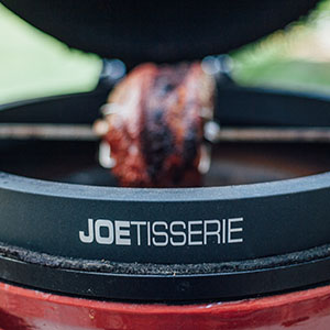Joetisserie Rotisserie kit available separately