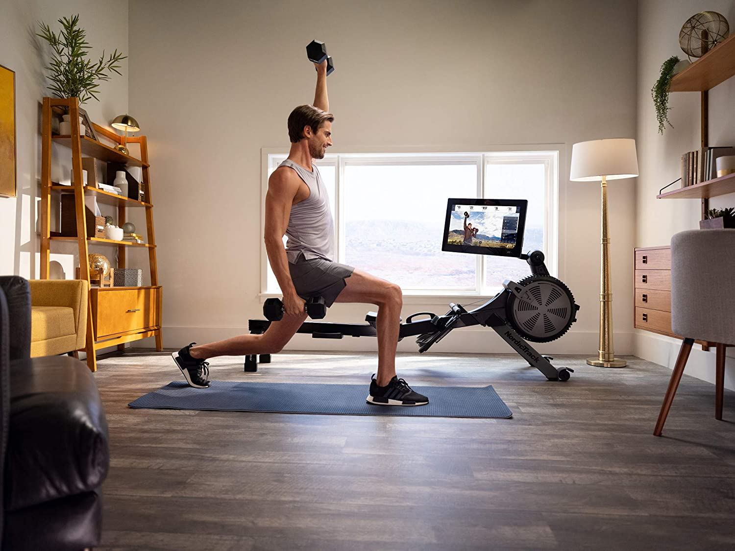 Rowing Machine with 22
