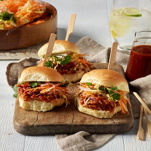 pulled pork mini sliders