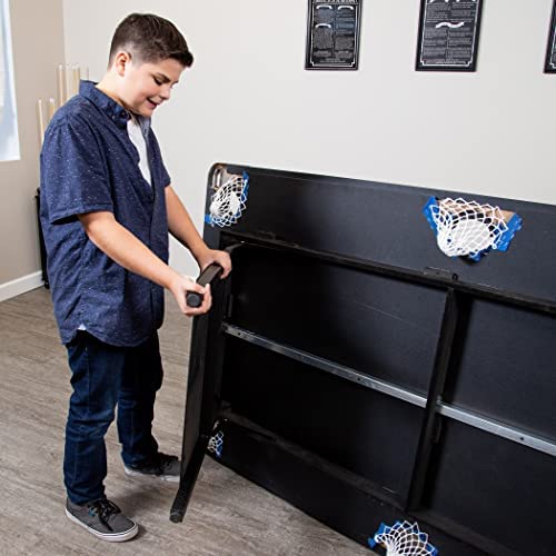 Hathaway Fairmont Portable 6-Ft Pool Table for Families with Easy Folding for Storage, Includes Balls, Cues, Chalk