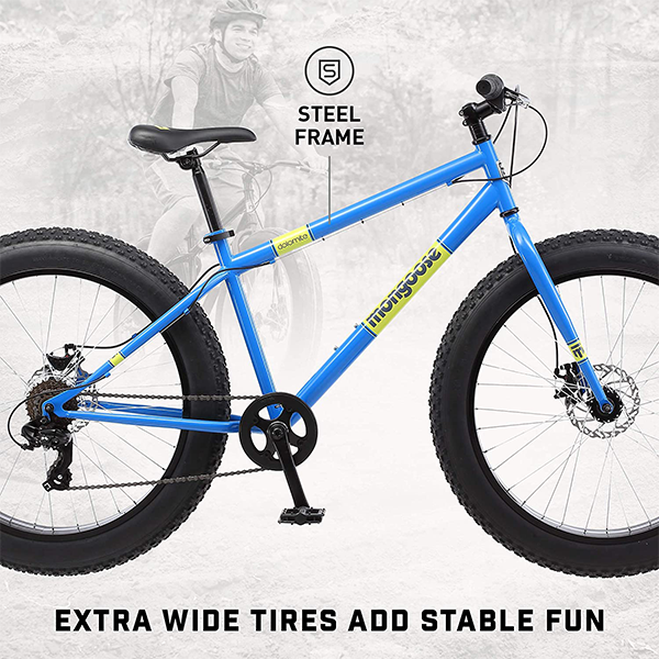 Men's fat tire mountain bike