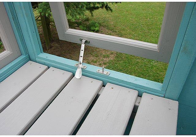 10′ x 10′ Sun Pent Wooden Garden Potting Shed