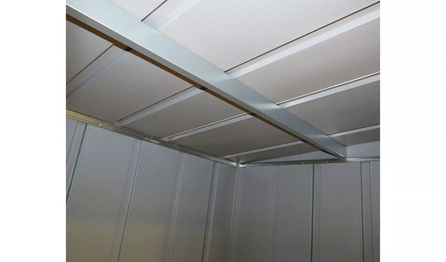 Metal Garden Shed - 6 x 4ft