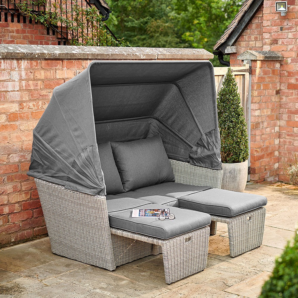 Kettler Palma Daybed – White Wash