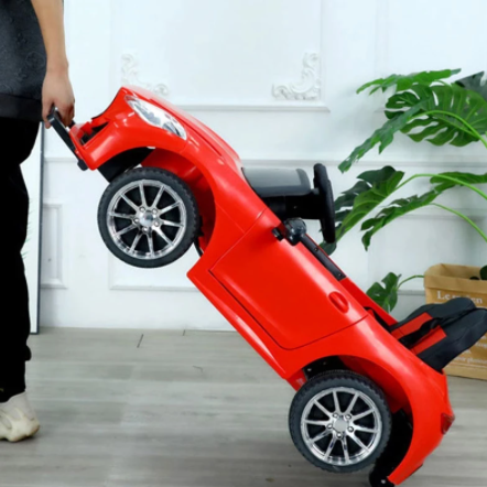 Children's Electric Car Kids Remote Control Car 1-6 Years Old Baby Toys Gifts with Early Education Double Seat Ride on Car