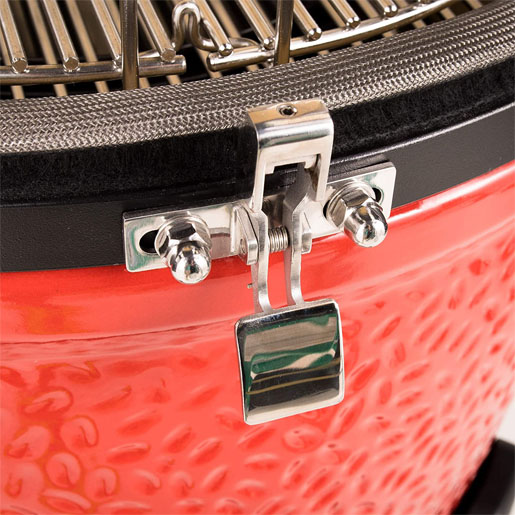 Kamado Joe KJ15040921 Classic III 18 inch Charcoal Grill, Blaze Red