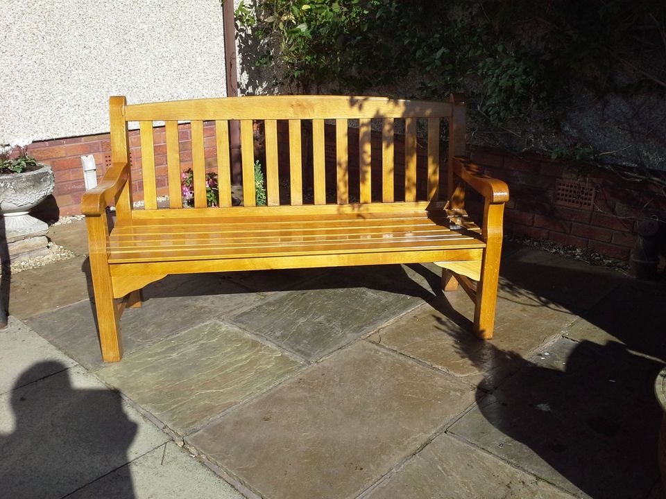 Heritage Oak Garden Bench