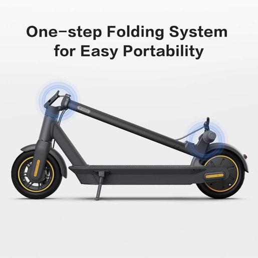 Segway Ninebot MAX Electric Kick Scooter, Max Speed 18.6 MPH, Long-range Battery, Foldable and Portable