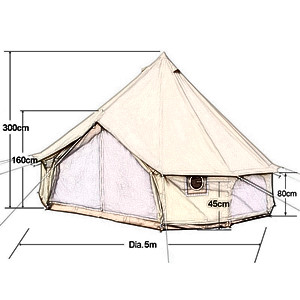 5m bell tent