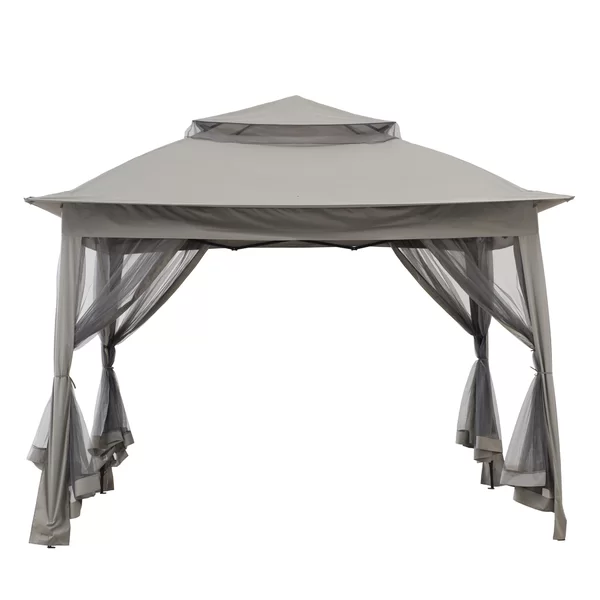 Bayfield 10.8 Ft. W x 10.8 Ft. D Steel Pop-Up Gazebo