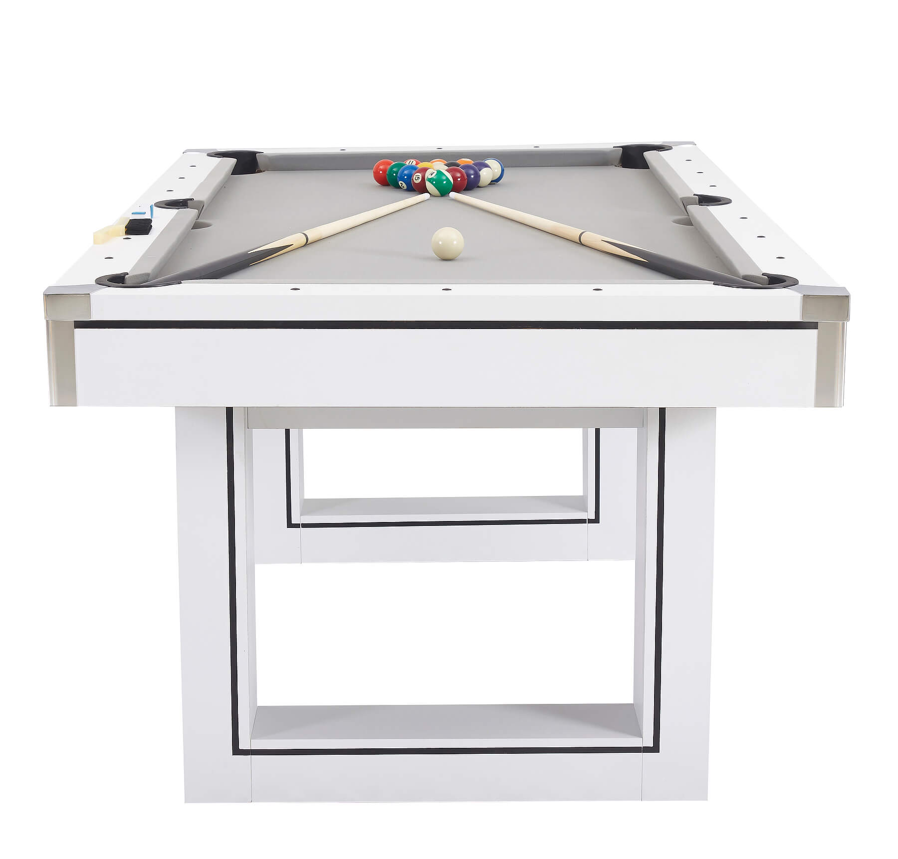 Amalfi II Pool Dining Table & Table Tennis Top 6ft7ft