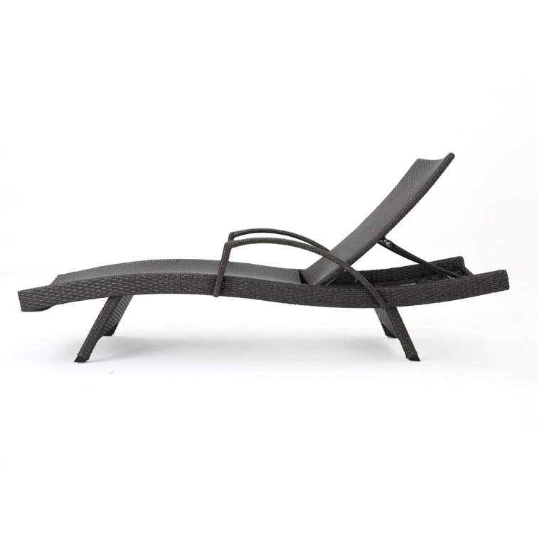 Rebello Long Reclining Chaise Lounge Set