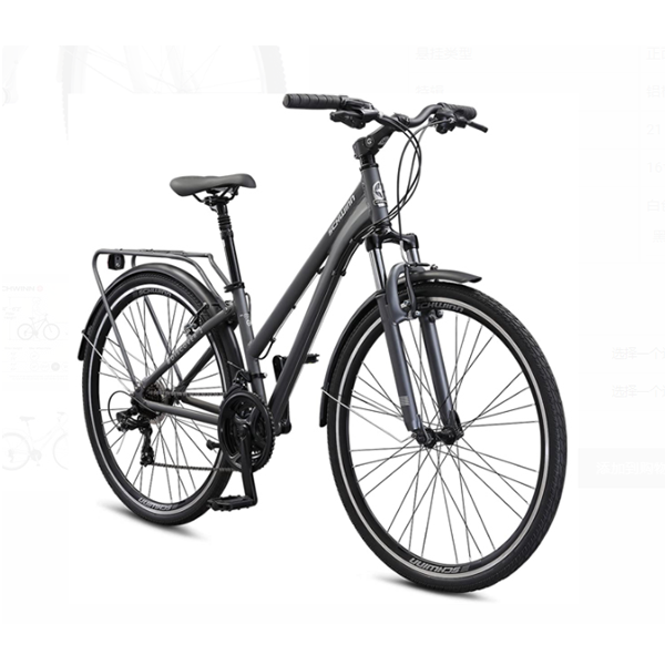 Mixed unisex bike, 21-speed, 28-inch wheels