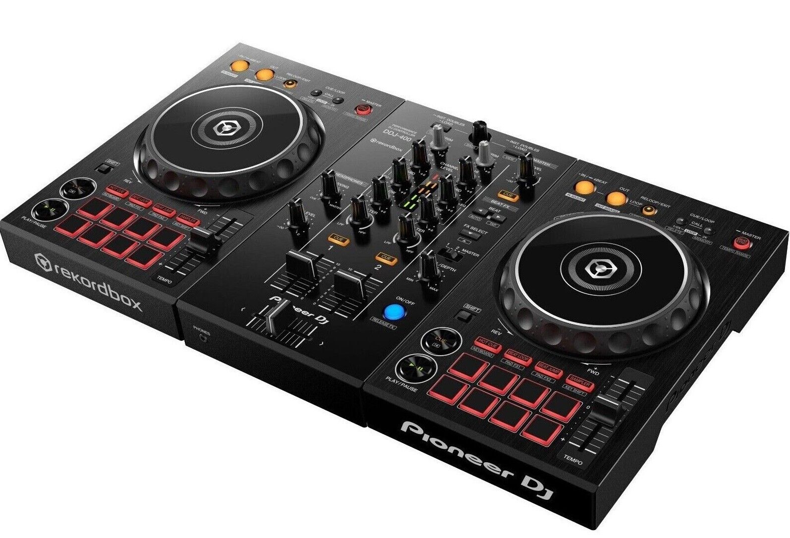 Pioneer DDJ-400 2 Channel DJ Controller - Black