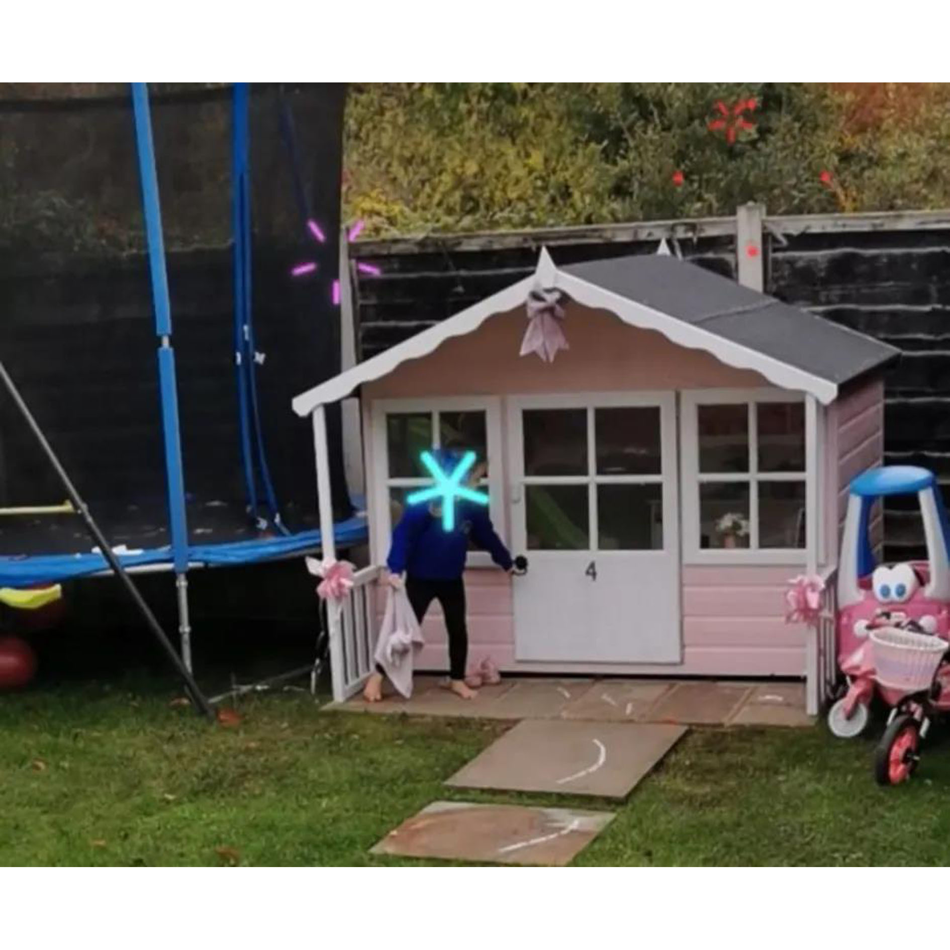 Shire 6 x 5ft Pixie Wooden Playhouse with Veranda