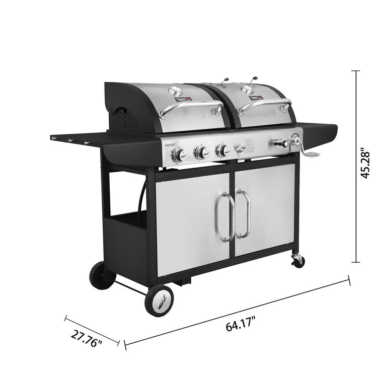 Royal Gourmet 3 - Burner 25500 BTU Gas Grill
