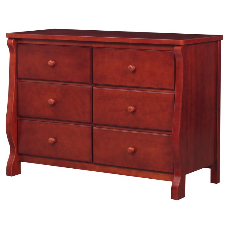 Universal 6 Drawer Double Dresser