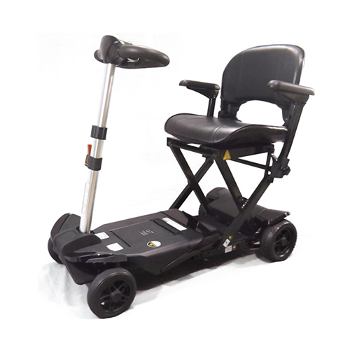 SOLAX  4-Wheel Remote Control Folding Mobility Scooter-2022