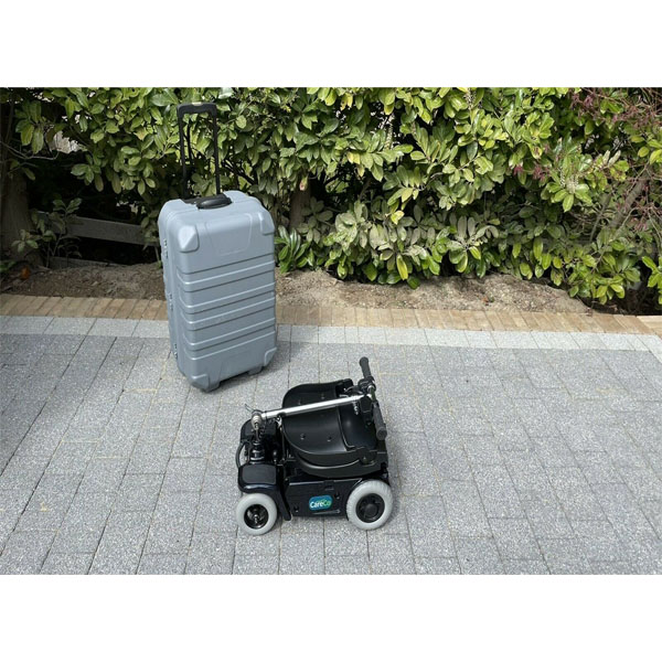 CareCo Scootcase Folding Portable Travel Mobility Scooter - Blu