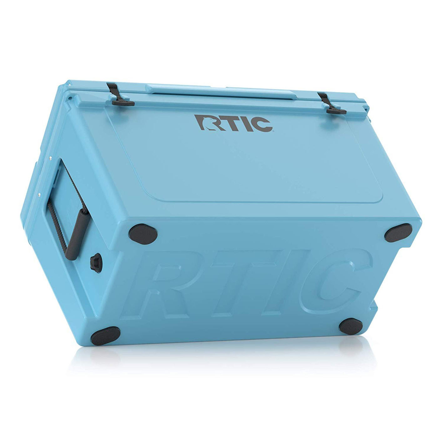RTIC Hard Cooler, Ice Chest with Heavy Duty Rubber Latches, 3 Inch Insulated Walls